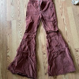 Free people bell bottoms